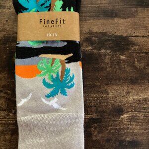Men's Fine Fit K. Bell Novelty Crew Socks Graphics & Color